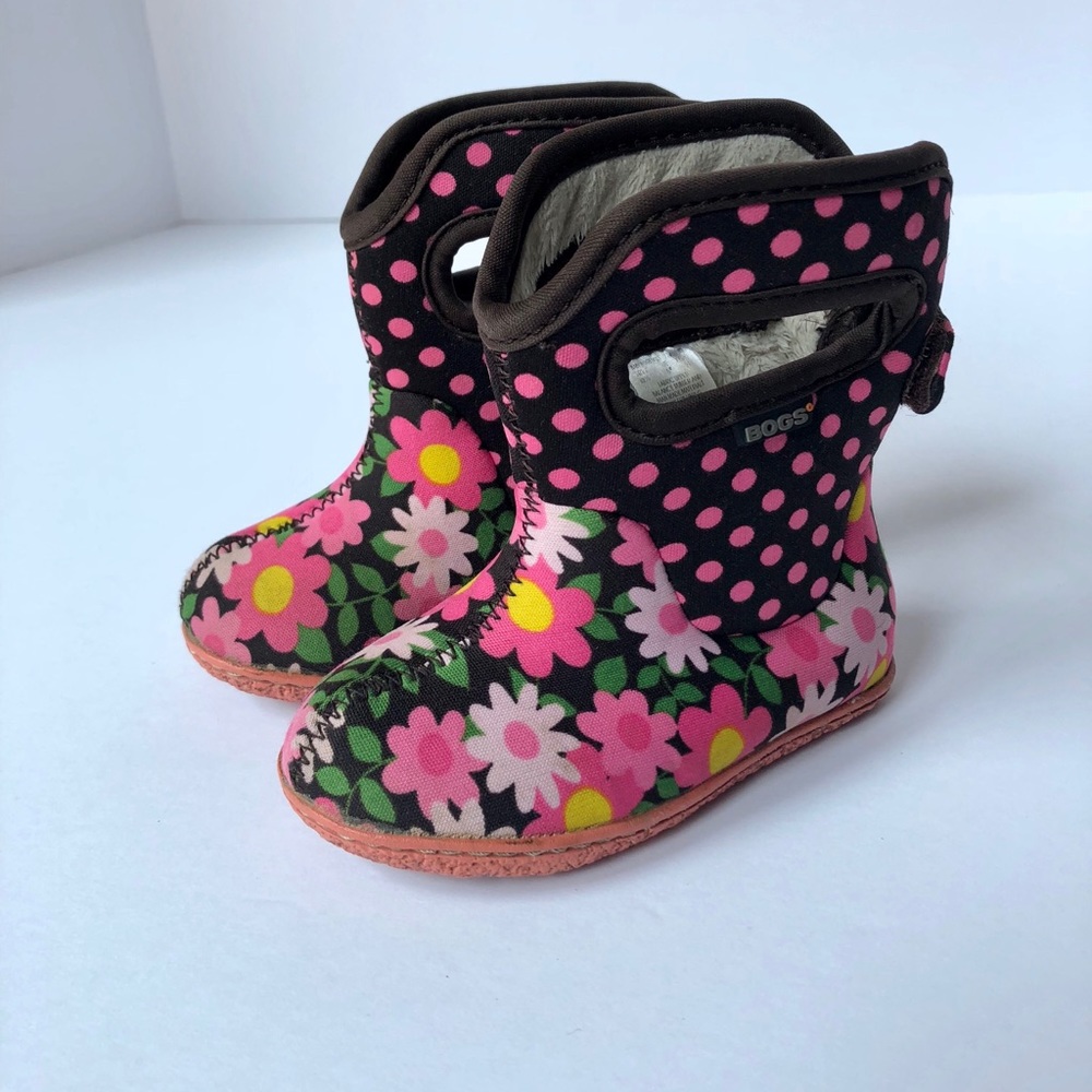 Bogs Girls Rain/Snow Boots toddler size 5